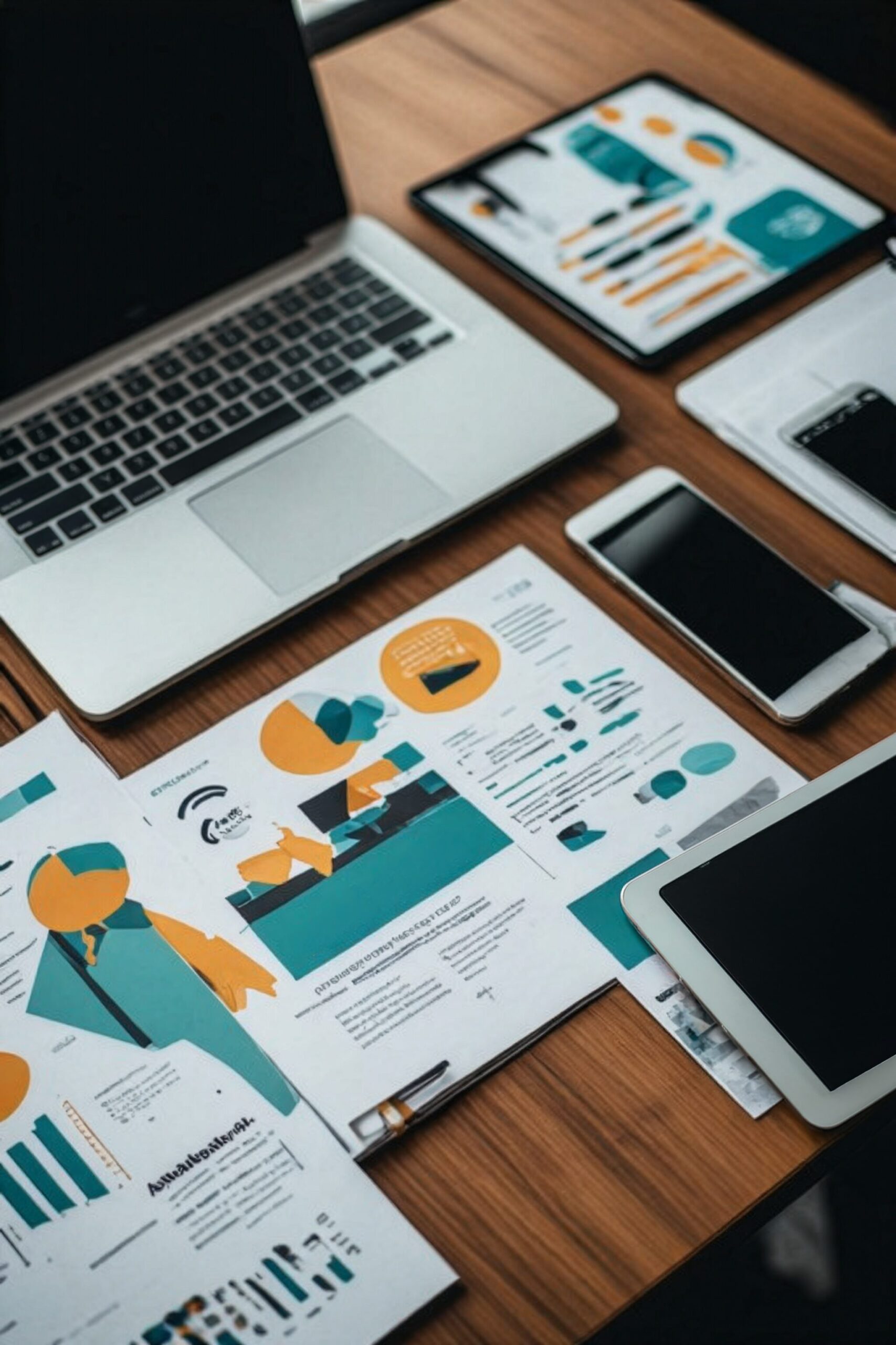 Digital marketing solutions combining print materials and online advertising strategies