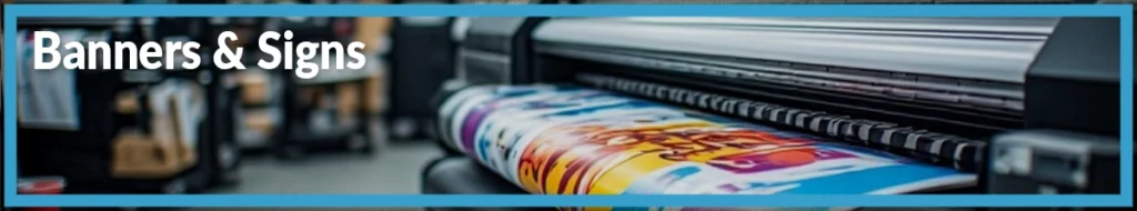 Custom printed banners for businesses, events, and organizations