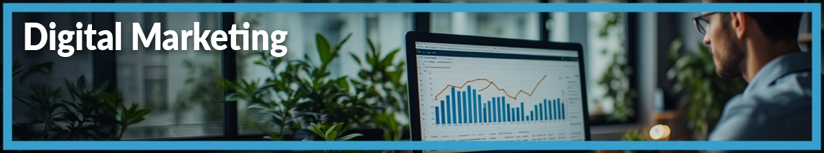 Digital marketing services including online advertising and business promotion