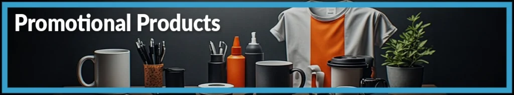 Custom promotional products and branded merchandise for businesses and organizations