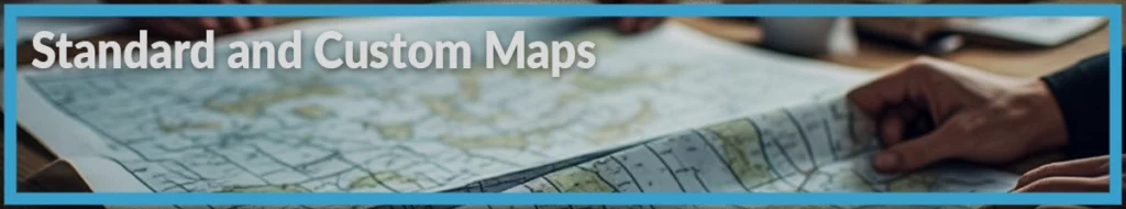 Custom map printing and advertising solutions from Liberty Marketing