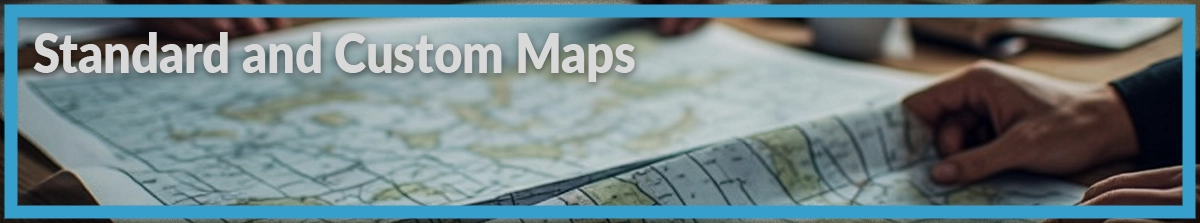 Custom map printing and advertising solutions from Liberty Marketing