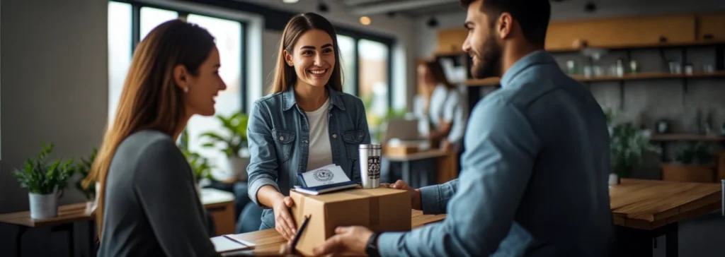 Custom promotional products and branded merchandise for businesses